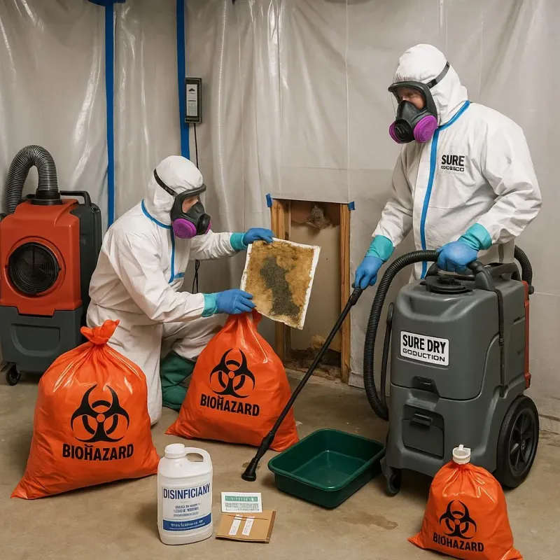 Contaminated Water Handling Protocols process in Red Oak, IA